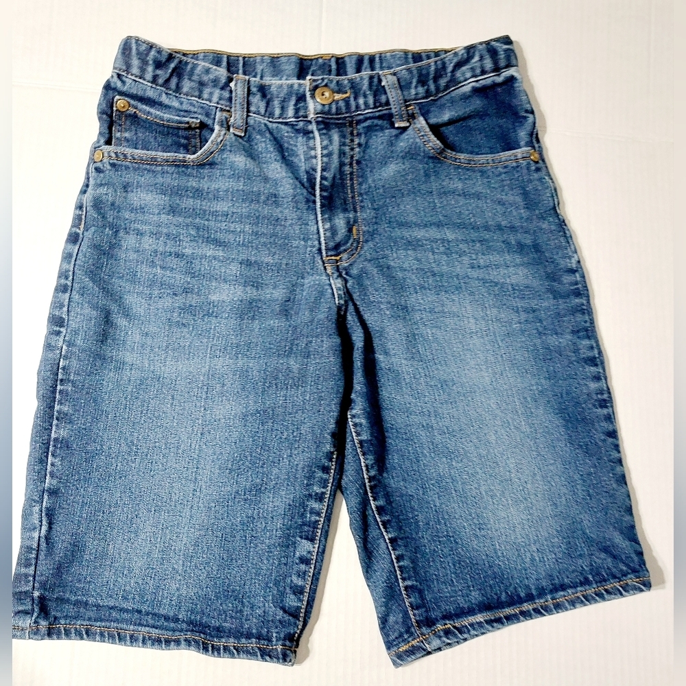 Arizona adjustable waist denim shorts Boys Size 18 Regular